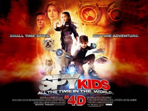 Spy Kids: All the Time in the World in 4D - British Movie Poster (thumbnail)