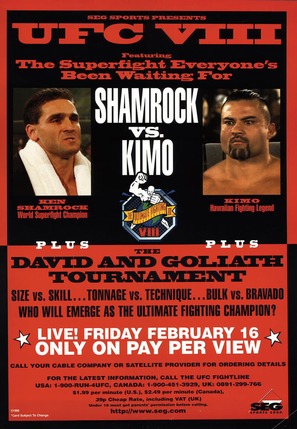 UFC 8: David vs. Goliath - Movie Poster (thumbnail)