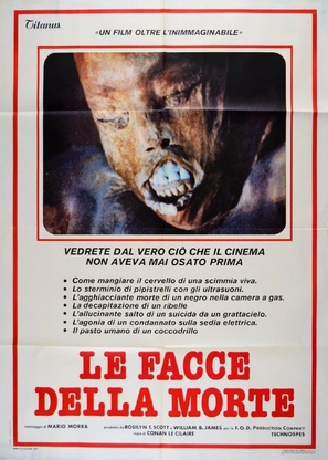 Faces Of Death - Italian Movie Poster (thumbnail)