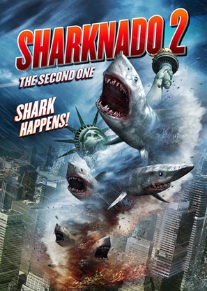 Sharknado 2: The Second One - DVD movie cover (thumbnail)