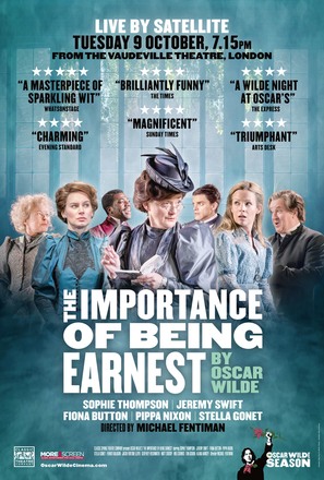 The Importance of Being Earnest - British Movie Poster (thumbnail)