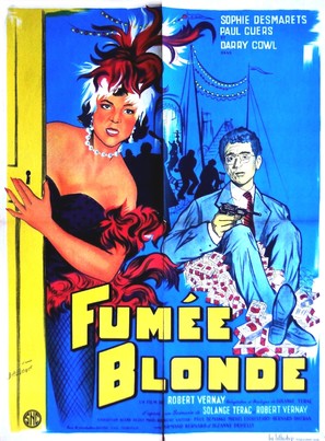 Fum&eacute;e blonde - French Movie Poster (thumbnail)