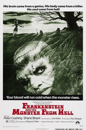 Frankenstein and the Monster from Hell - Movie Poster (thumbnail)