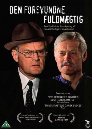 Den forsvundne fuldm&aelig;gtig - Danish DVD movie cover (thumbnail)