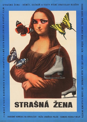 Strasn&aacute; zena - Czech Movie Poster (thumbnail)