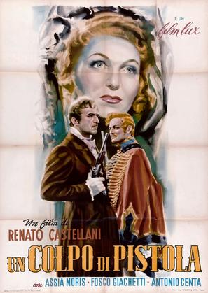 Un colpo di pistola - Italian Movie Poster (thumbnail)