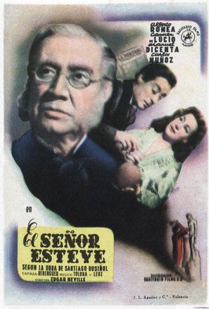 El se&ntilde;or Esteve - Spanish Movie Poster (thumbnail)