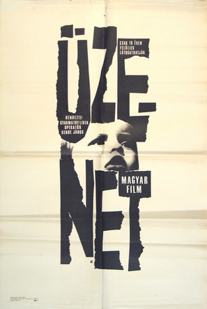 &Uuml;zenet - Hungarian Movie Poster (thumbnail)