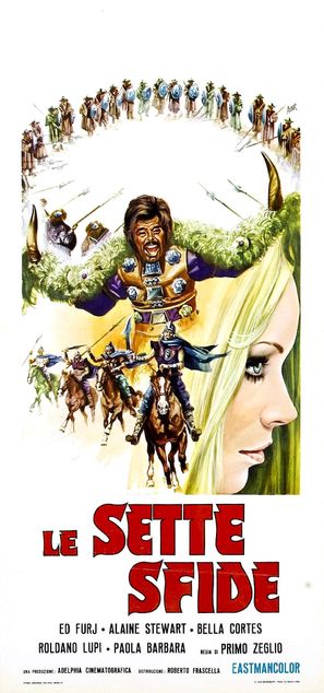 Le sette sfide - Italian Movie Poster (thumbnail)