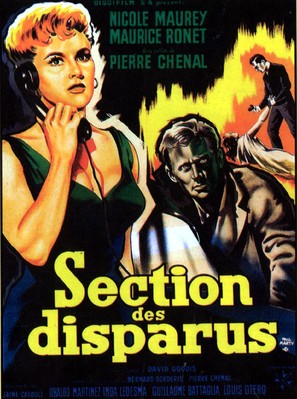 Section des disparus - French Movie Poster (thumbnail)