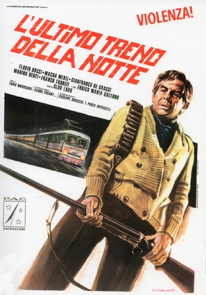 L&#039;ultimo treno della notte - Italian Movie Poster (thumbnail)