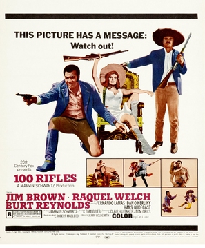100 Rifles - Movie Poster (thumbnail)