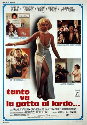 Tanto va la gatta al lardo... - Italian Movie Poster (thumbnail)