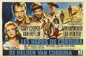 They Came to Cordura - Belgian Movie Poster (thumbnail)