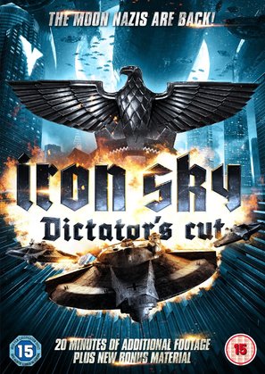 Iron Sky - British DVD movie cover (thumbnail)