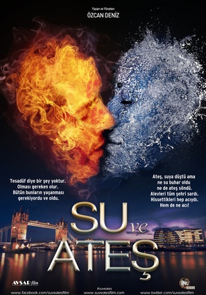 Su ve Ates - Turkish Movie Poster (thumbnail)