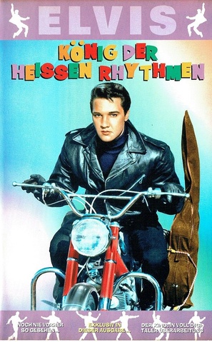 Roustabout - German VHS movie cover (thumbnail)