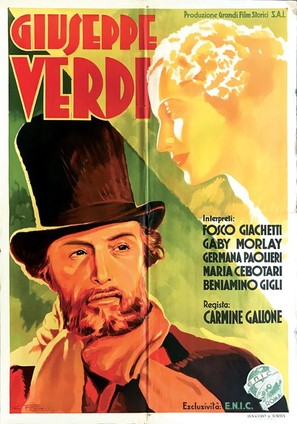 Giuseppe Verdi - Italian Movie Poster (thumbnail)
