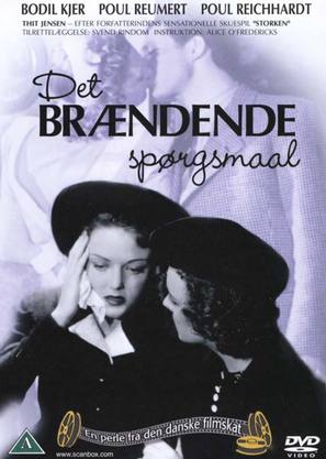 Det br&aelig;ndende sp&oslash;rgsm&aring;l - Danish DVD movie cover (thumbnail)