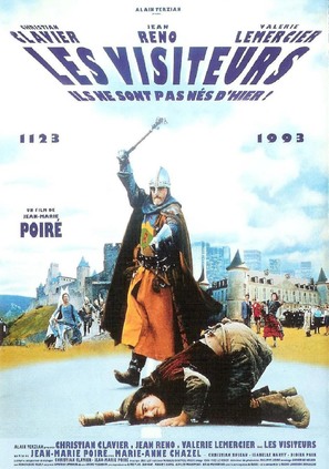 Les visiteurs - French DVD movie cover (thumbnail)