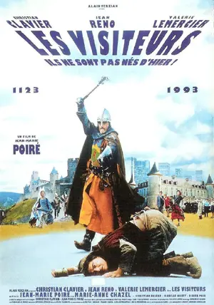 Les Visiteurs 1993 French Dvd Movie Cover Les Visiteurs 1993 French Dvd Movie Cover