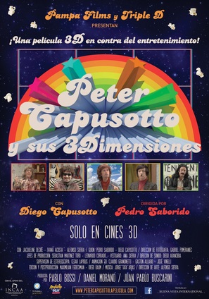 Peter Capusotto y sus 3 dimensiones - Argentinian Movie Poster (thumbnail)