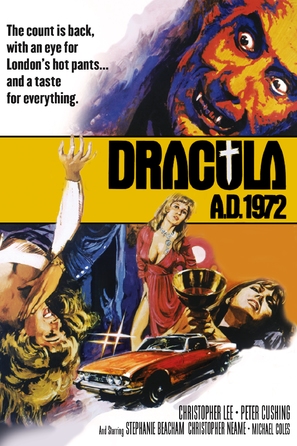 Dracula A.D. 1972 - British Movie Cover (thumbnail)