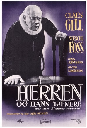 Herren og hans tjenere - Norwegian Movie Poster (thumbnail)