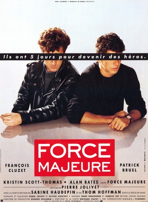 Force majeure - French Movie Poster (thumbnail)