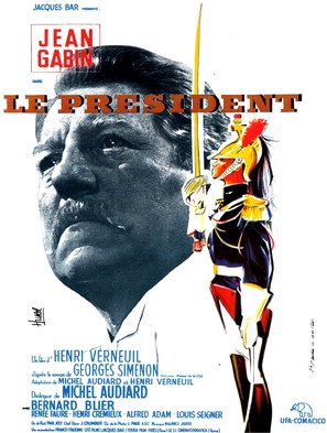 Le pr&eacute;sident - French Movie Poster (thumbnail)