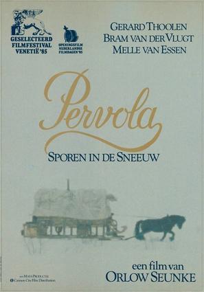 Pervola, sporen in de sneeuw - Dutch Movie Poster (thumbnail)