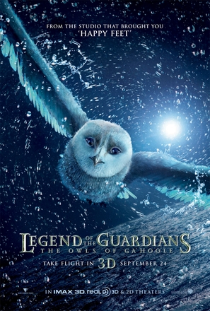 Legend of the Guardians: The Owls of Ga&#039;Hoole - Movie Poster (thumbnail)