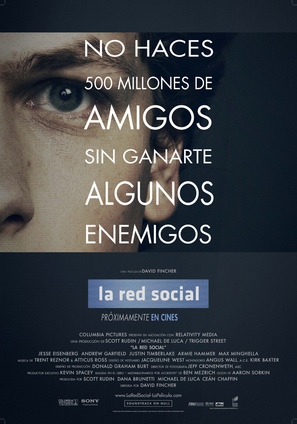 The Social Network - Spanish Movie Poster (thumbnail)