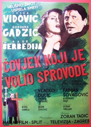 Covjek koji je volio sprovode - Yugoslav Movie Poster (thumbnail)