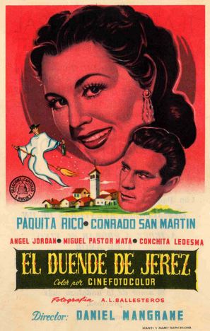 El duende de Jerez - Spanish Movie Poster (thumbnail)