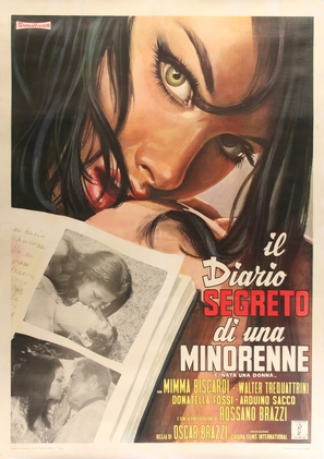 Il diario segreto di una minorenne - Italian Movie Poster (thumbnail)