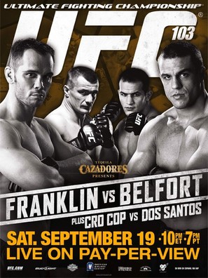 UFC 103: Franklin vs. Belfort - Movie Poster (thumbnail)