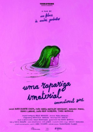 Uma Rapariga Imaterial - Portuguese Movie Poster (thumbnail)