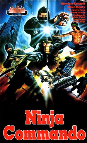 Ninja&#039;s Force - French VHS movie cover (thumbnail)