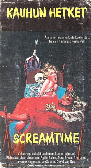 Screamtime - Finnish VHS movie cover (thumbnail)