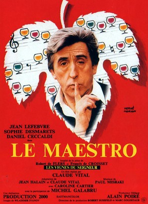 Le maestro - French Movie Poster (thumbnail)