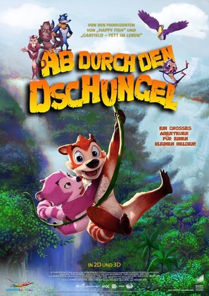 Jungle Shuffle - German Movie Poster (thumbnail)