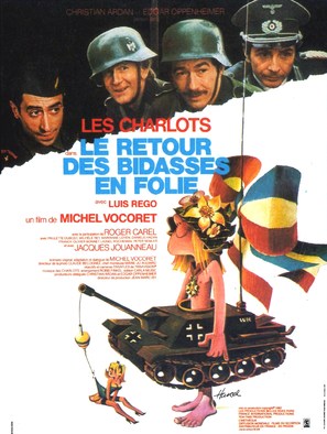 Retour des bidasses en folie, Le - French Movie Poster (thumbnail)