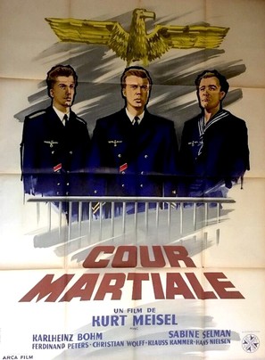 Kriegsgericht - French Movie Poster (thumbnail)
