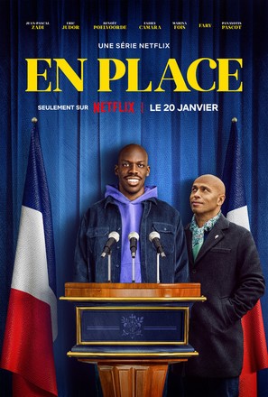 &quot;En place&quot; - French Movie Poster (thumbnail)