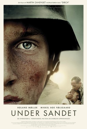 Under sandet - Danish Movie Poster (thumbnail)