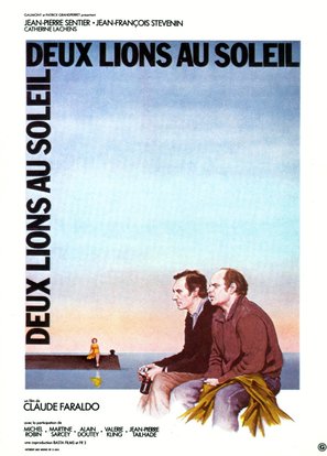 Deux lions au soleil - French Movie Poster (thumbnail)
