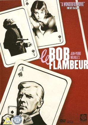 Bob le flambeur - British DVD movie cover (thumbnail)