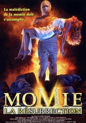 The Mummy Lives - French DVD movie cover (thumbnail)