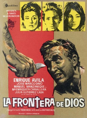 La frontera de Dios - Spanish Movie Poster (thumbnail)